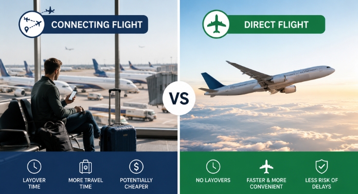 Which is better: Connecting Flight or Direct Flight?